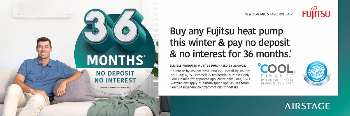 Fujitsu - No deposit & no interest for 36 months