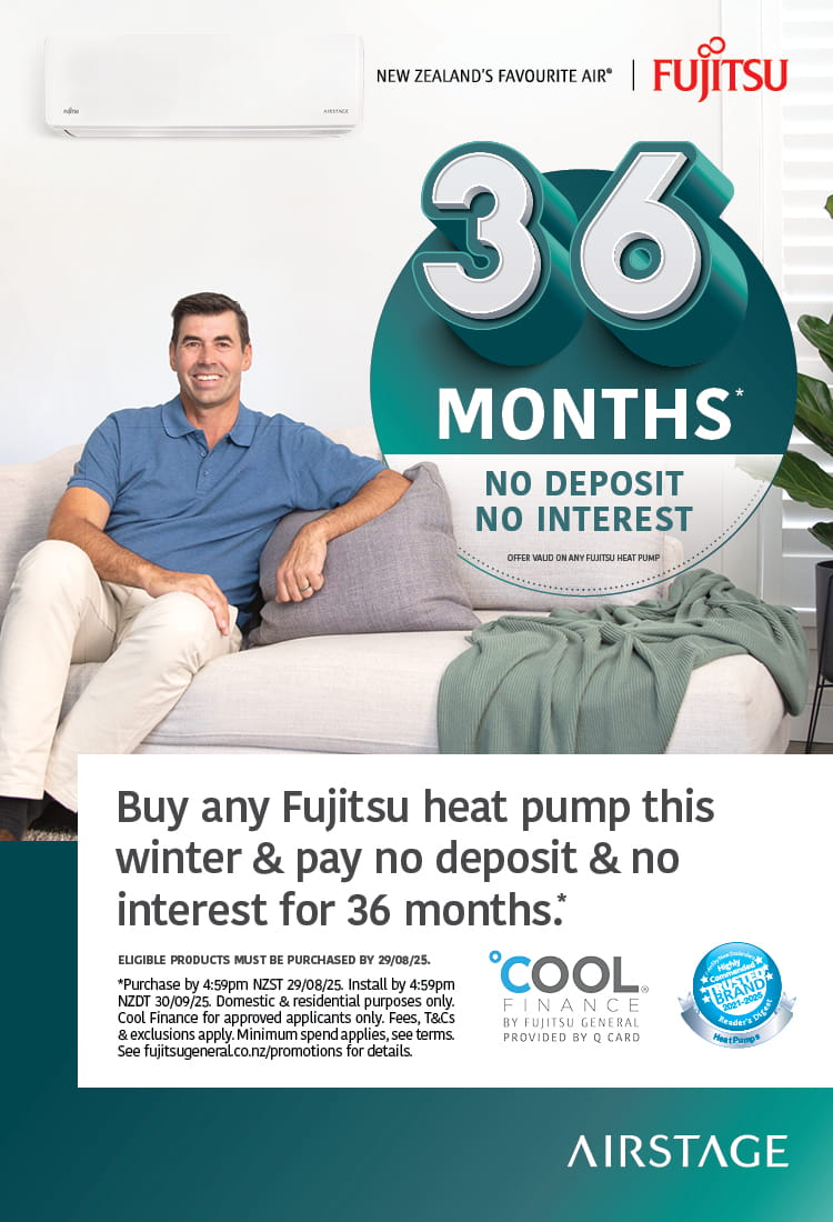 Fujitsu - No deposit & no interest for 36 months