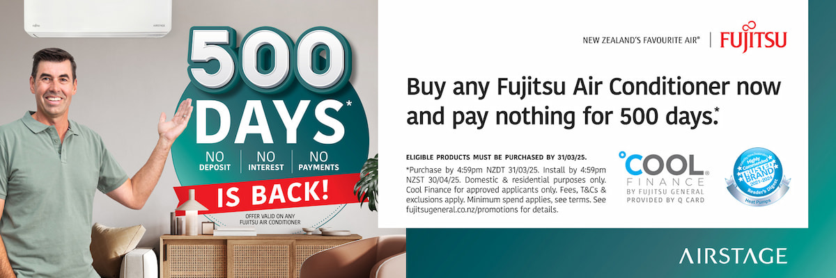Fujitsu - Pay nothing for 500 days