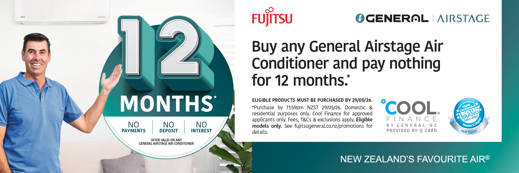 Fujitsu - No payments & no interest for 12 months*